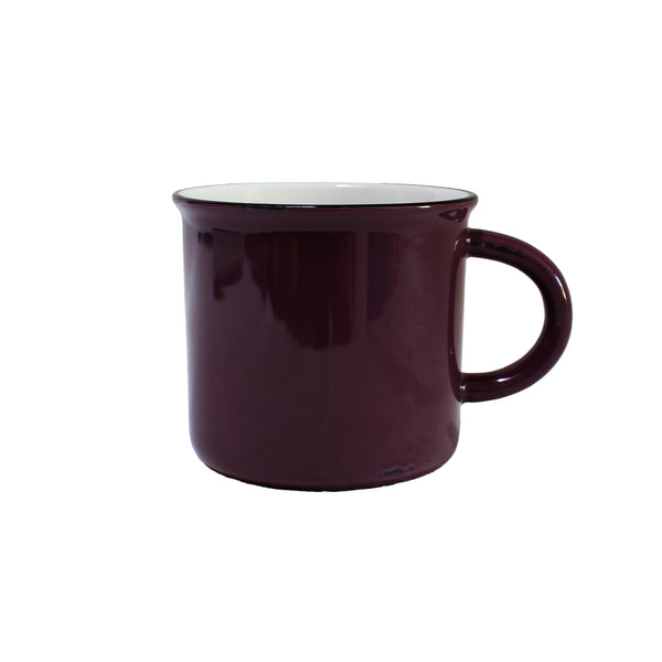 canvas home Tinware Mug in Plum - Set of 4