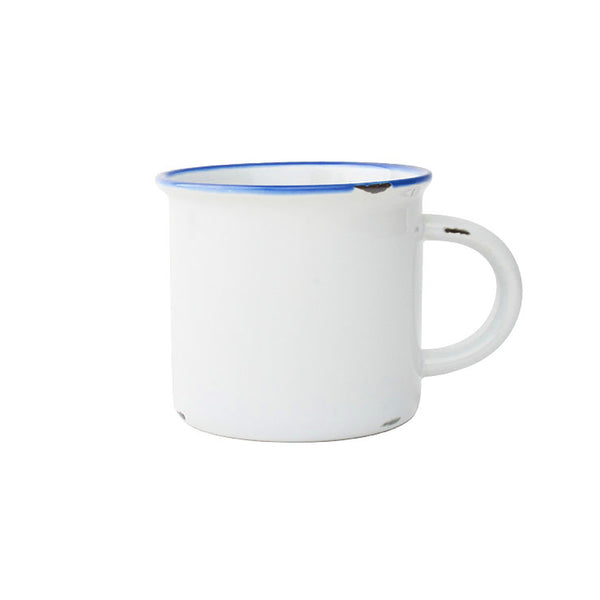 canvas home Tinware Mug in White - Set of 4