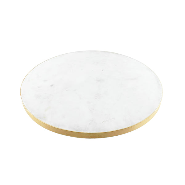 canvas home Verona White Marble Lazy Susan