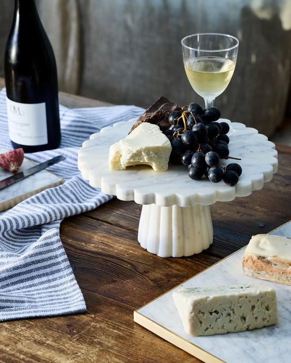 Canvas Home Verona White Marble Small Cheese Board