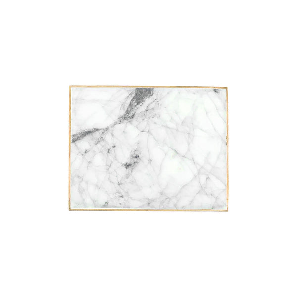 canvas home Verona White Marble Small Cheese Board