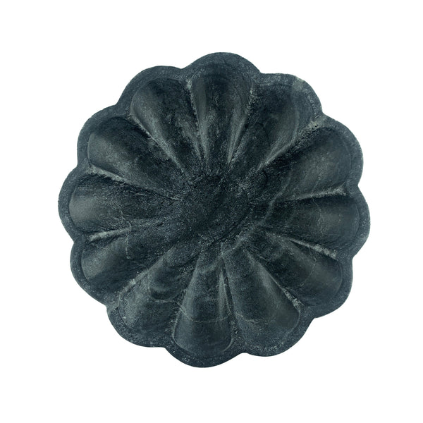 canvas home Catalina Black Marble Medium Nesting Bowl