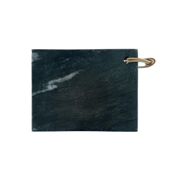 canvas home Catalina Black Marble Small Chopping Board