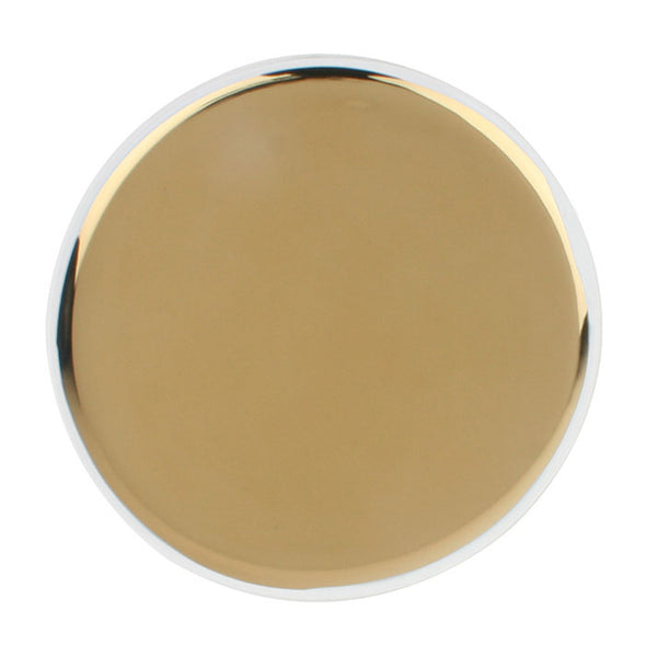 canvas home Dauville Gold Metallic Porcelain Charger Plate