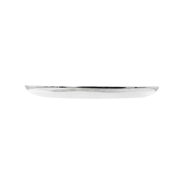 Canvas Home Dauville Platinum Metallic Porcelain Dinner Plate Set Of 4