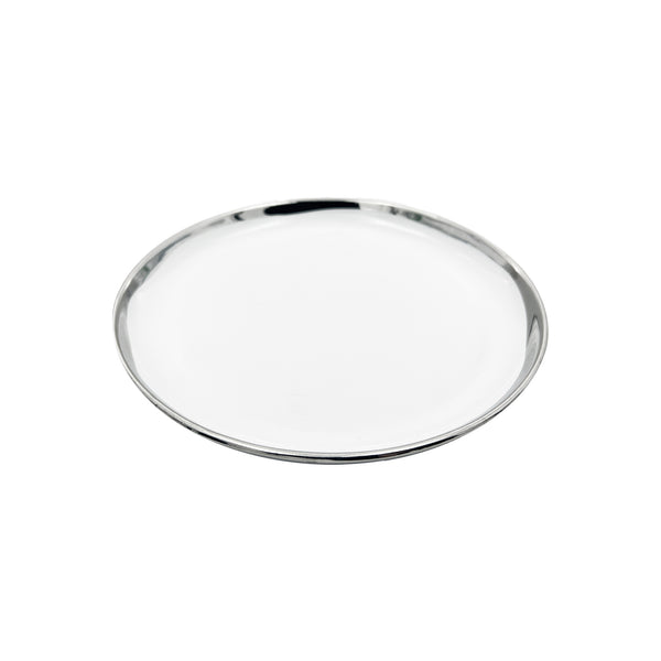 Canvas Home Dauville Platinum Metallic Porcelain Salad Plate Set Of 4