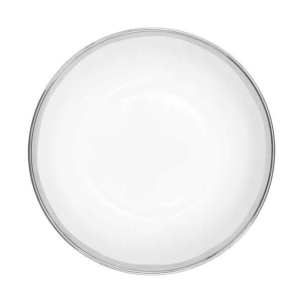 Canvas Home Dauville Platinum Metallic Porcelain Serving Bowl