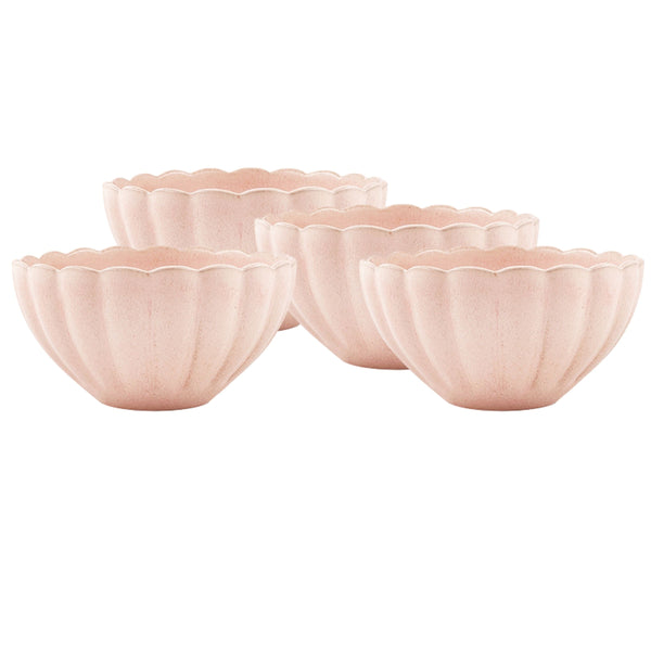 canvas home Lafayette Blush Stoneware Cereal Bowl Set of 4