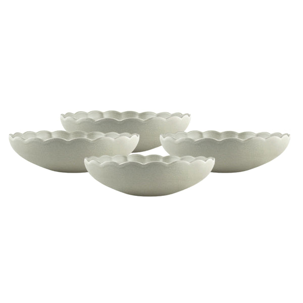 canvas home Lafayette Fog Stoneware Salad Bowl Set of 4