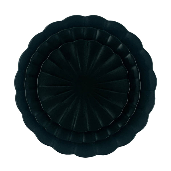 Canvas Home Lafayette Noir Stoneware Bread Plate Set Of 4