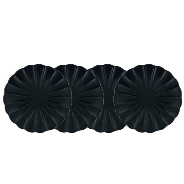 canvas home Lafayette Noir Stoneware Bread Plate Set of 4