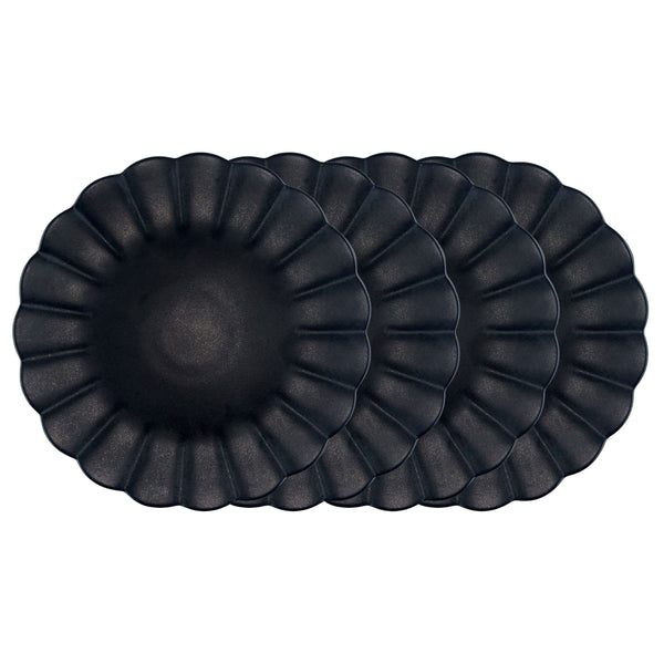 canvas home Lafayette Noir Stoneware Dinner Plate Set of 4