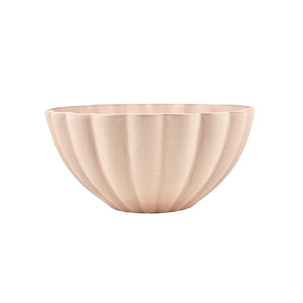 canvas home Lafayette Round Blush Stoneware Serving Bowl