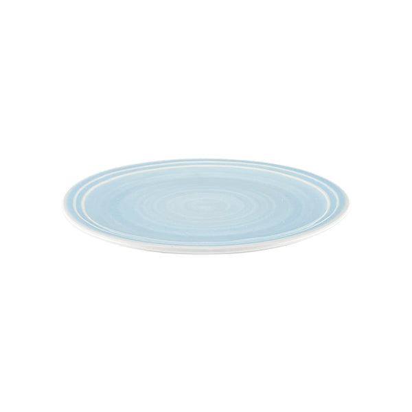 Canvas Home Lines Blue Stoneware Salad Plate Set Of 4