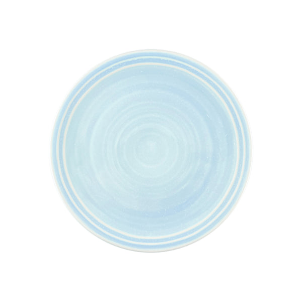canvas home Lines Blue Stoneware Salad Plate Set of 4