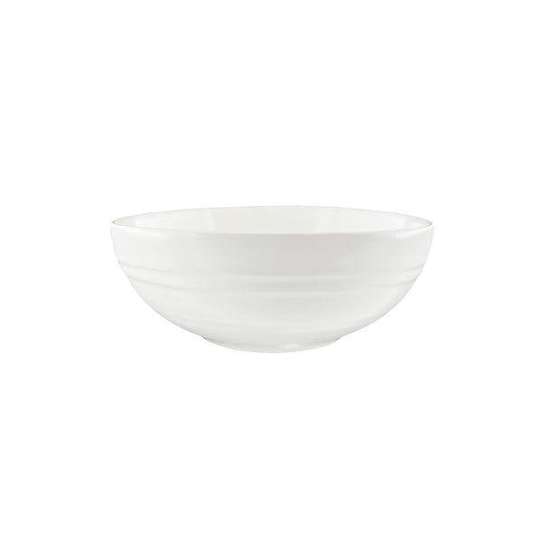 canvas home Lines White Stoneware Cereal Bowl Set of 4