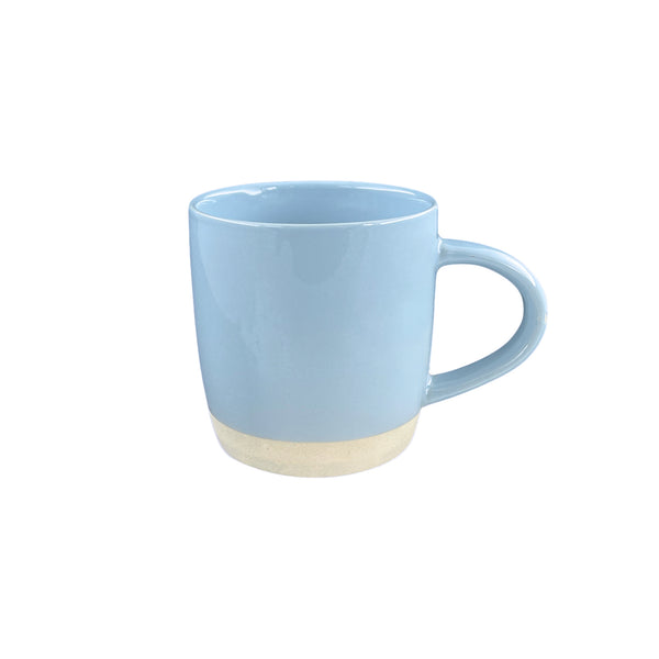 canvas home Shell Bisque Blue Porcelain Mug Set of 4