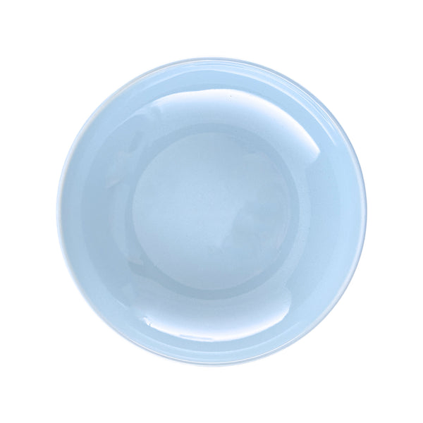 Canvas Home Shell Bisque Blue Porcelain Pasta Bowl Set Of 4