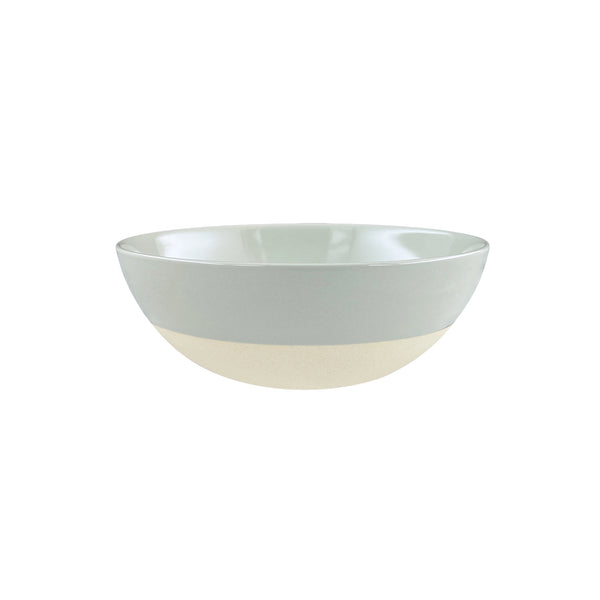 canvas home Shell Bisque Grey Porcelain Cereal Bowl Set of 4