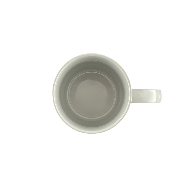 Canvas Home Shell Bisque Grey Porcelain Mug Set Of 4