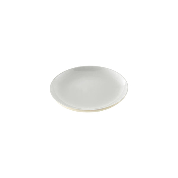 Canvas Home Shell Bisque Grey Porcelain Tidbit Plate Set Of 4