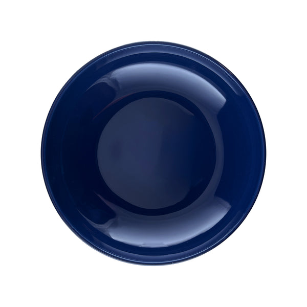 Canvas Home Shell Bisque Indigo Porcelain Pasta Bowl Set Of 4