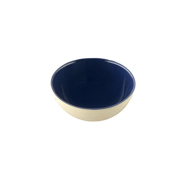 Canvas Home Shell Bisque Indigo Porcelain Small Bowl Set Of 4