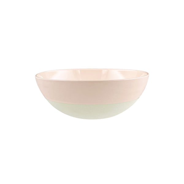 canvas home Shell Bisque Soft Pink Porcelain Cereal Bowl Set of 4