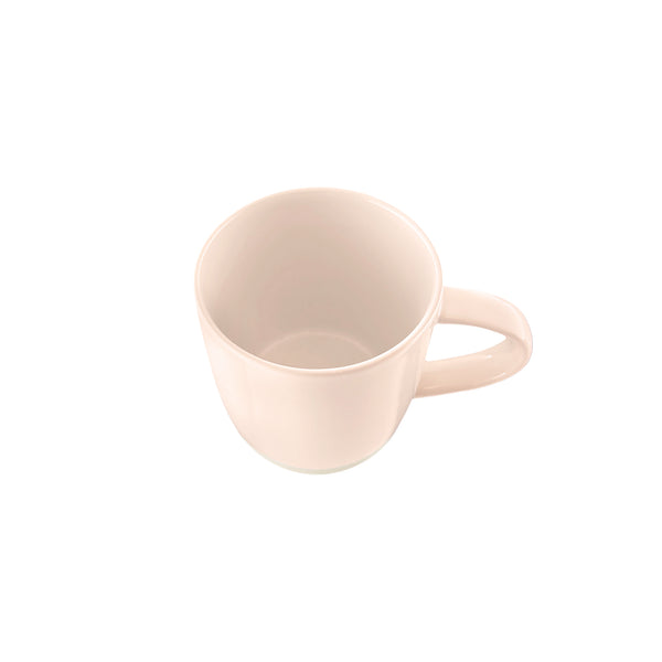 Canvas Home Shell Bisque Soft Pink Porcelain Mug Set Of 4