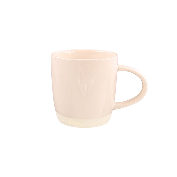 canvas home Shell Bisque Soft Pink Porcelain Mug Set of 4