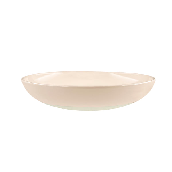 canvas home Shell Bisque Soft Pink Porcelain Pasta Bowl Set of 4