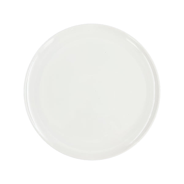 Canvas Home Shell Bisque White Porcelain 16 Piece Dinnerware Set Service For 4