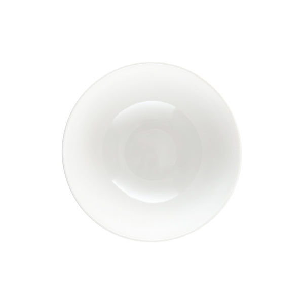 Canvas Home Shell Bisque White Porcelain Cereal Bowl Set Of 4