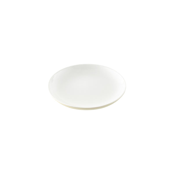 Canvas Home Shell Bisque White Porcelain Tidbit Plate Set Of 4