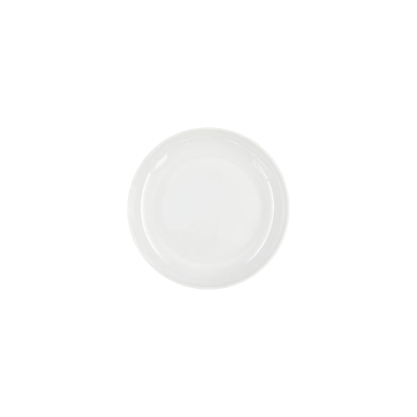 canvas home Shell Bisque White Porcelain Tidbit Plate Set of 4