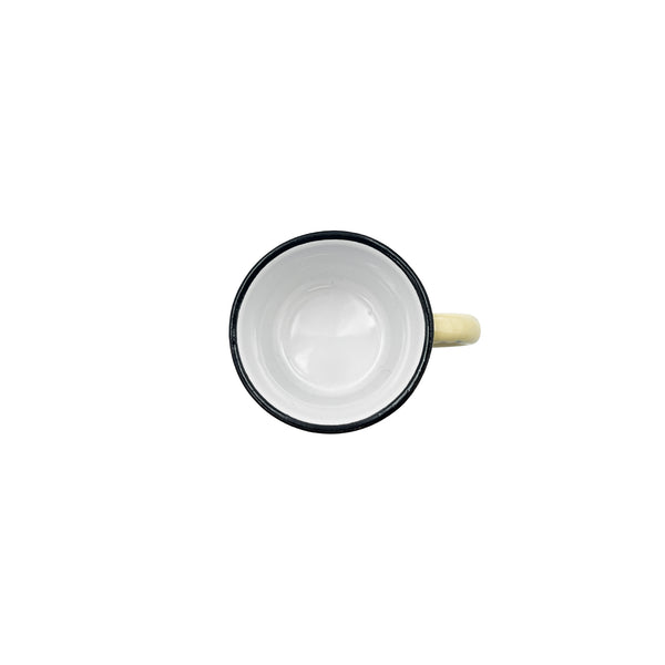 Canvas Home Tinware Espresso Mug In Yellow - Set Of 4