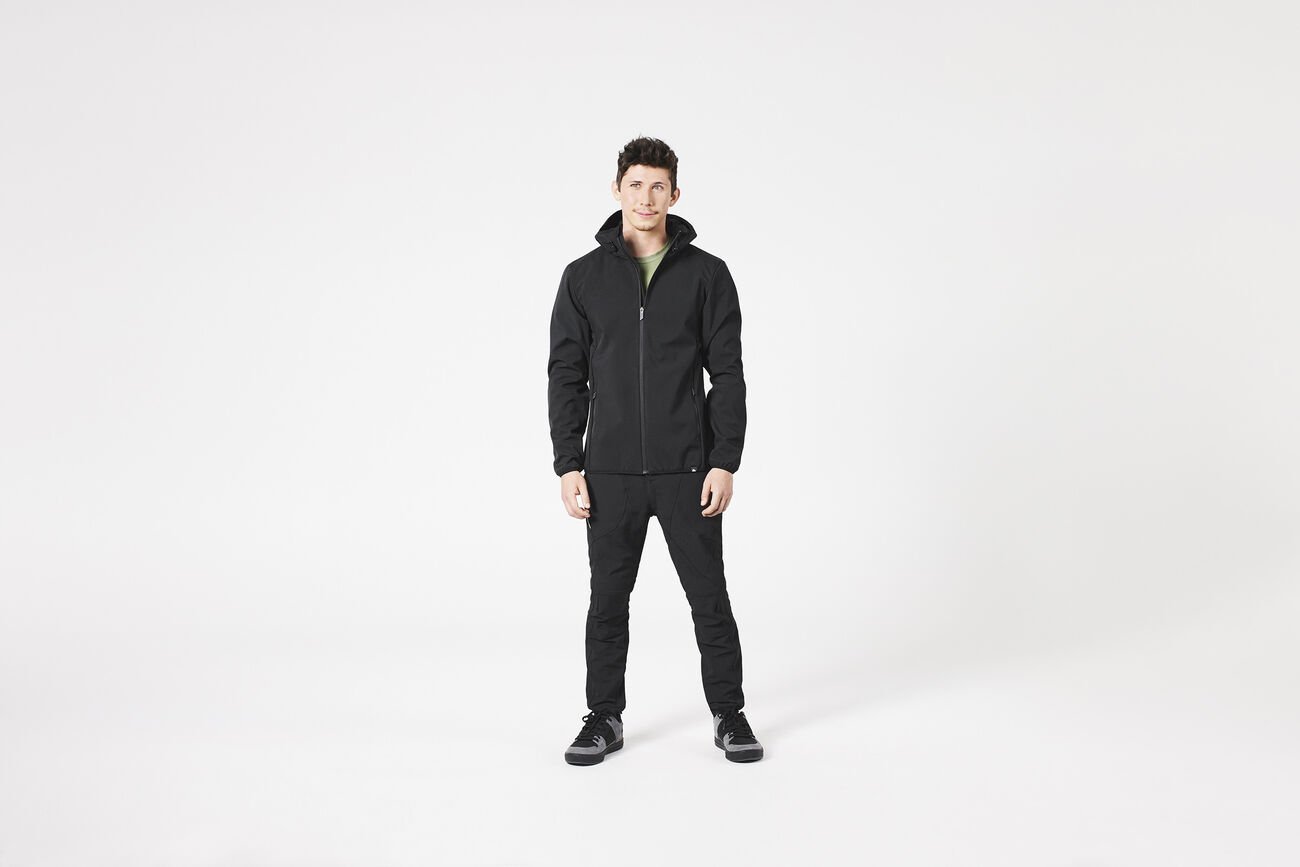 Canyon Canyon Men's Softshell Jacket Black/white