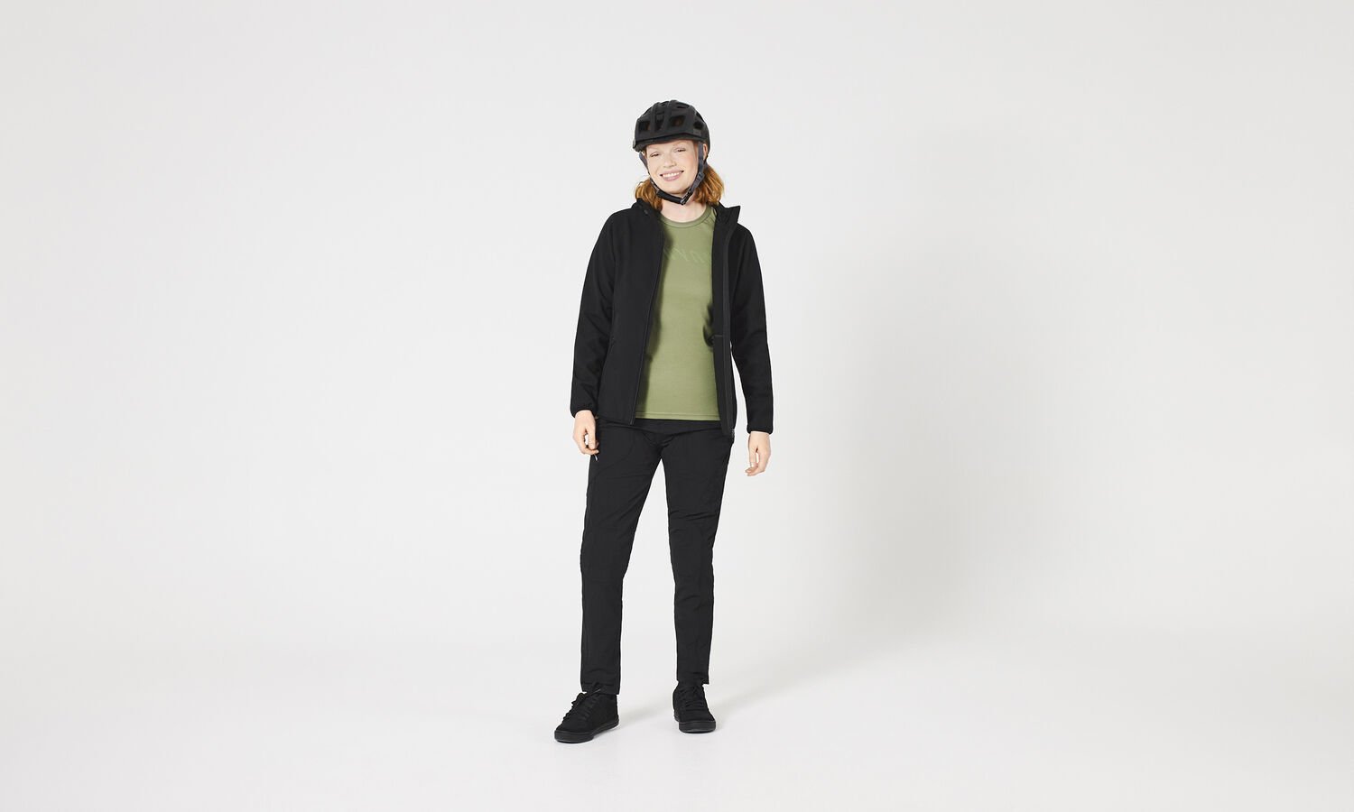 Canyon Canyon Women's Softshell Jacket Black/white