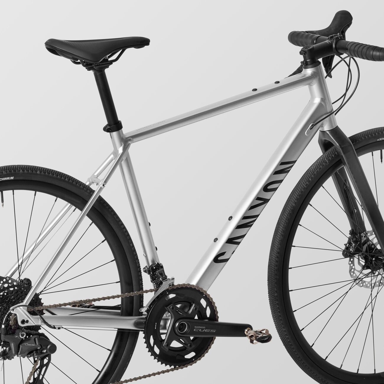 Canyon Endurace AllRoad Silver Mercury