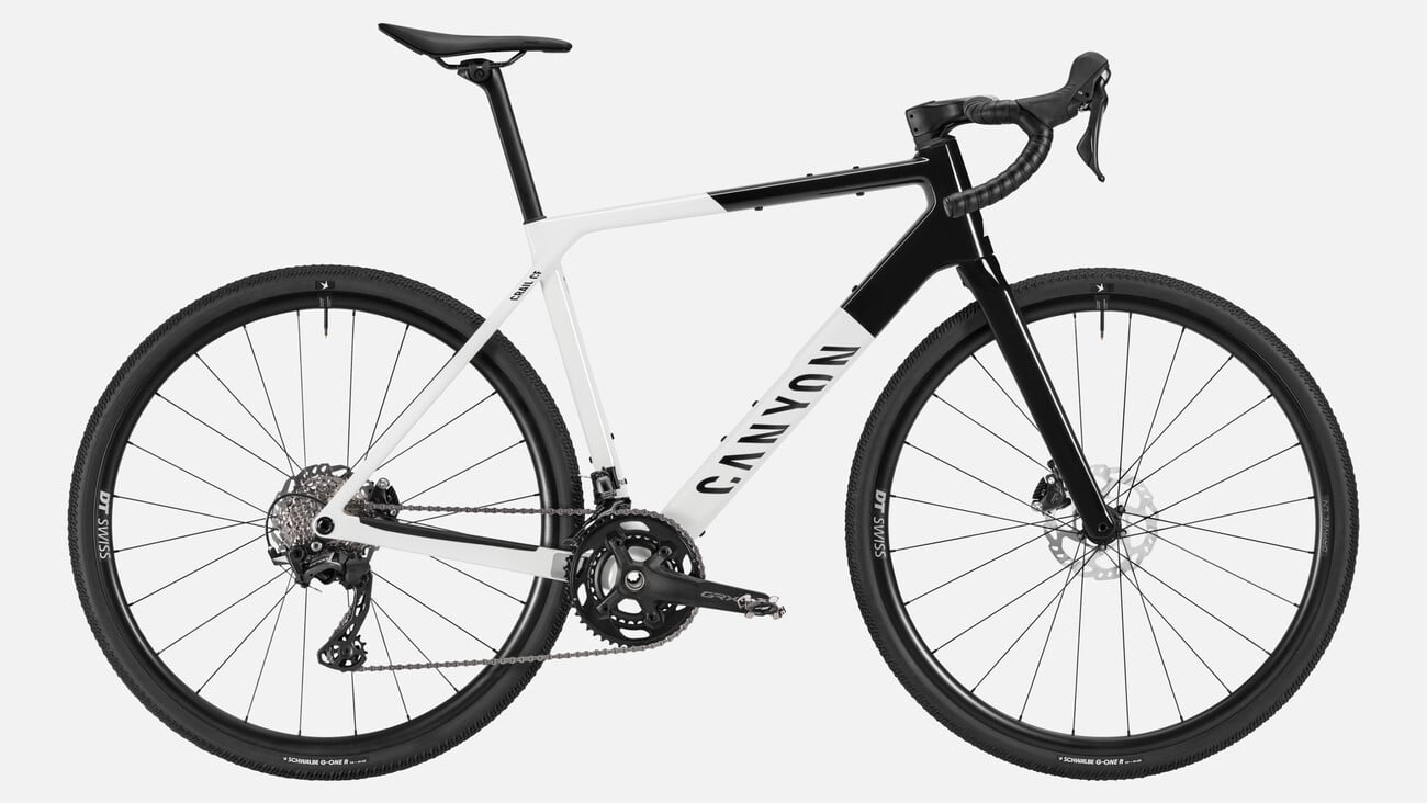 canyon Grail CF SL 7 White Sprint