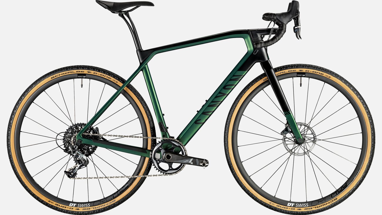 canyon Grail CF SLX 8.0 SL inpace green