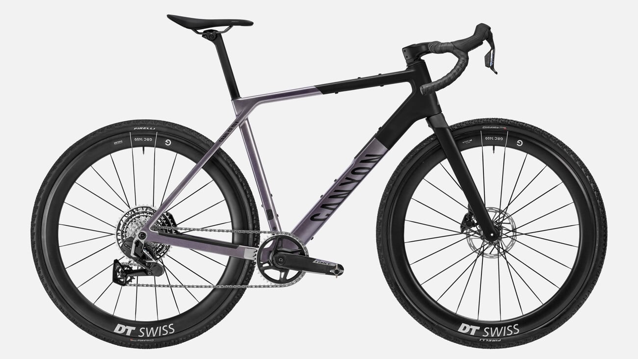 canyon Grail CF SLX 8 AXS Obsidian Bloom