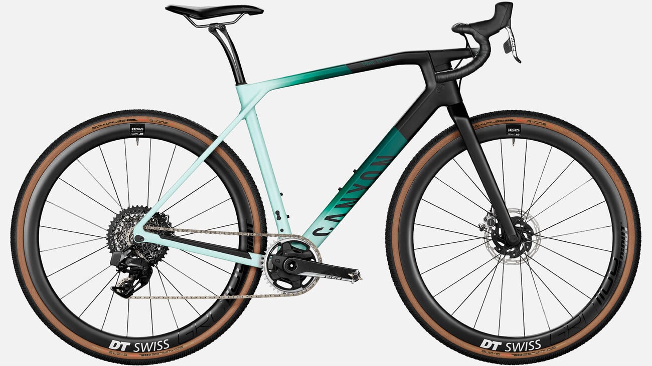 canyon Grail CF SLX 9 eTap Forest Fade