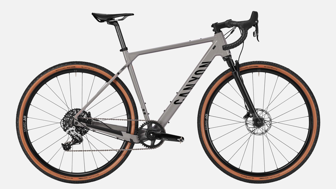 canyon Grizl 7 Suspension 1by RAW Earl Grey