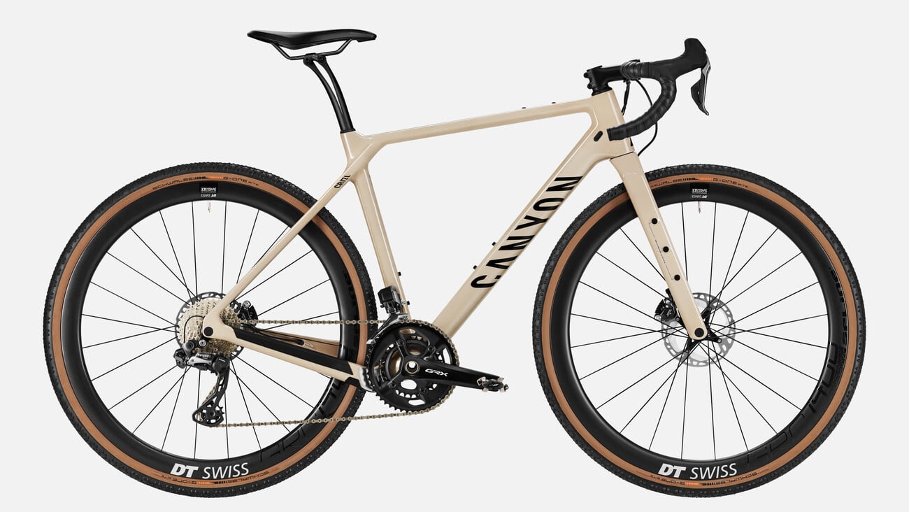 canyon Grizl CF SLX 8 Di2 Flat White