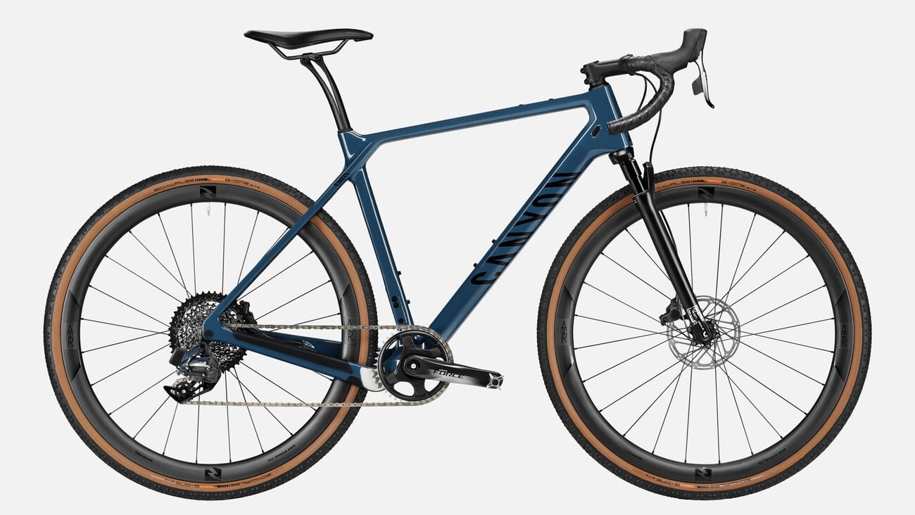 canyon Grizl CF SLX 8 eTap Trail Blueberry Skins