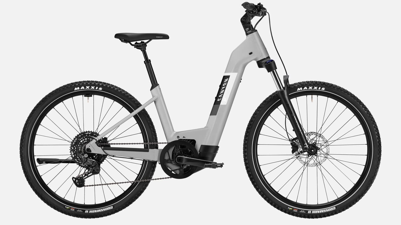 canyon Pathlite:ON 5 SUV step-through Stone Grey