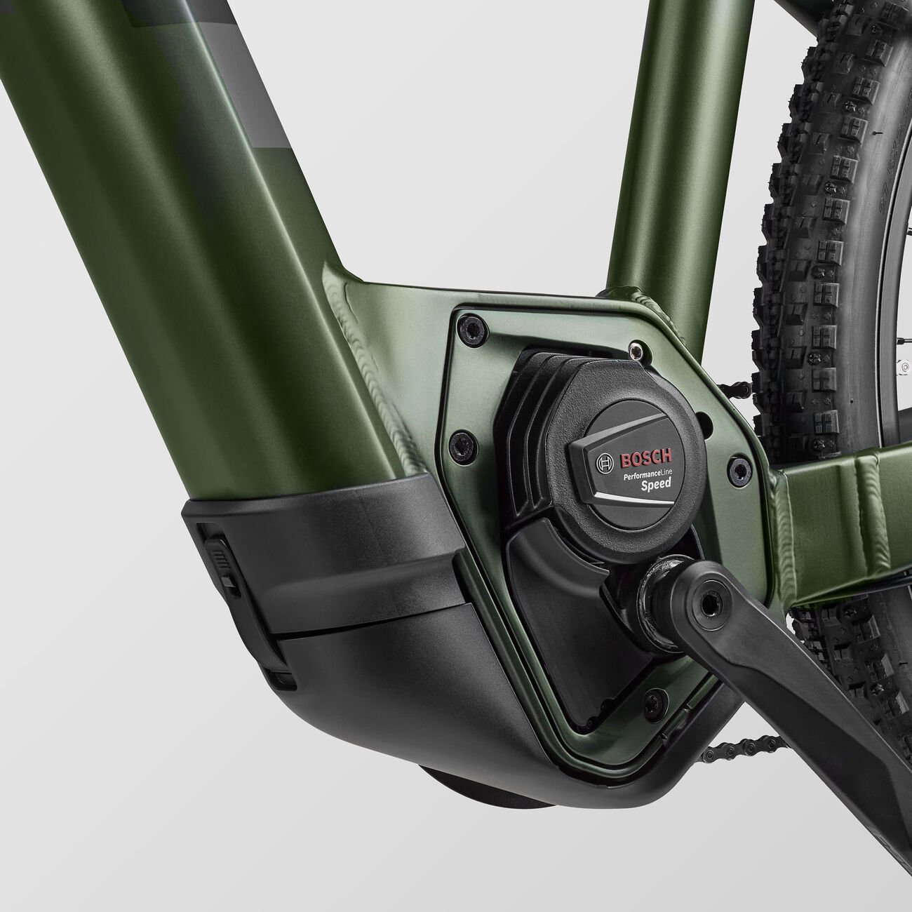 Canyon Pathlite:ON 5 SUV Step-through Tundra Green