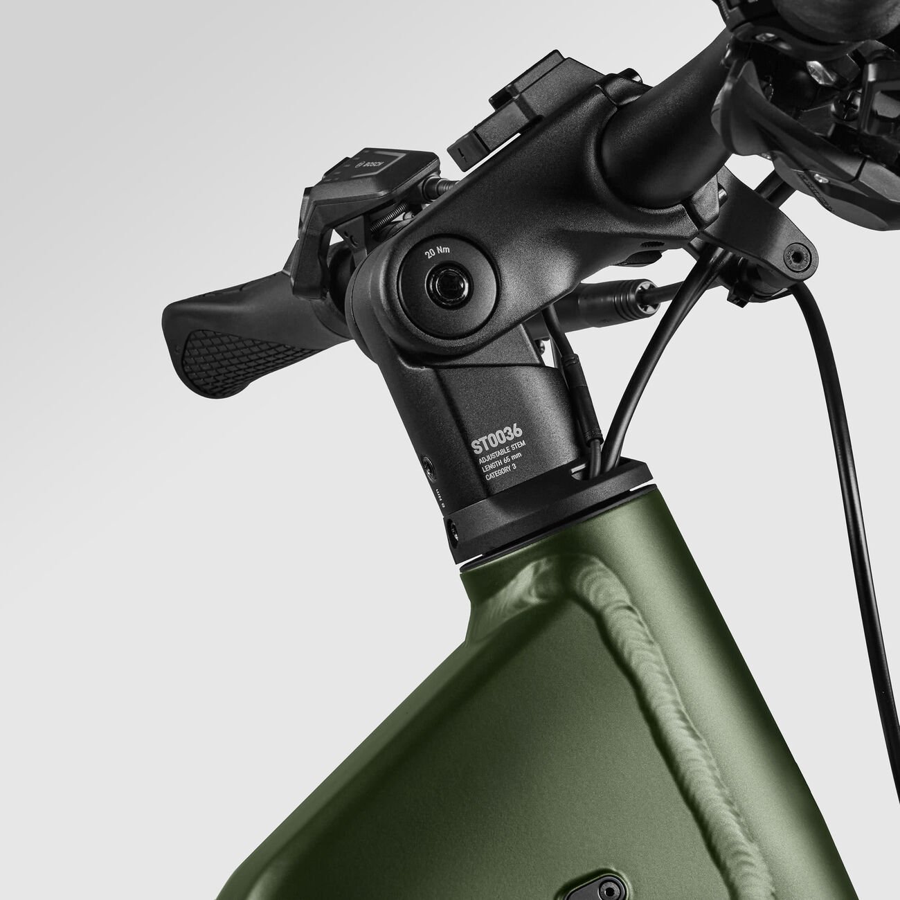 Canyon Pathlite:ON 5 SUV Step-through Tundra Green