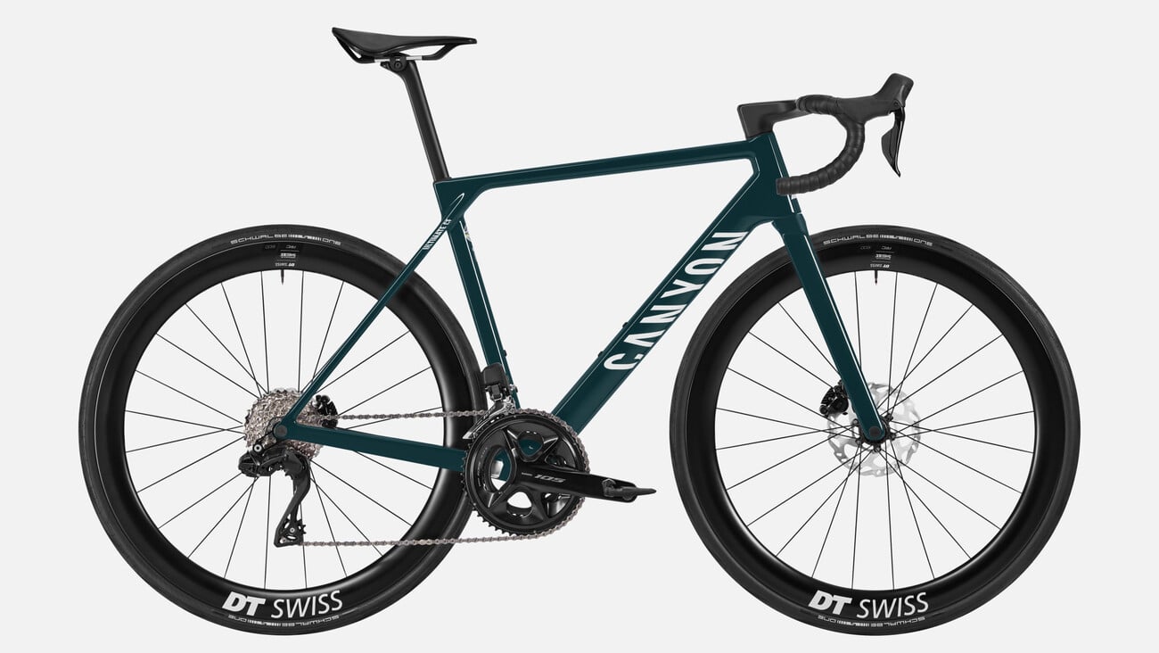 canyon Ultimate CF 7 Di2 AERO Teal